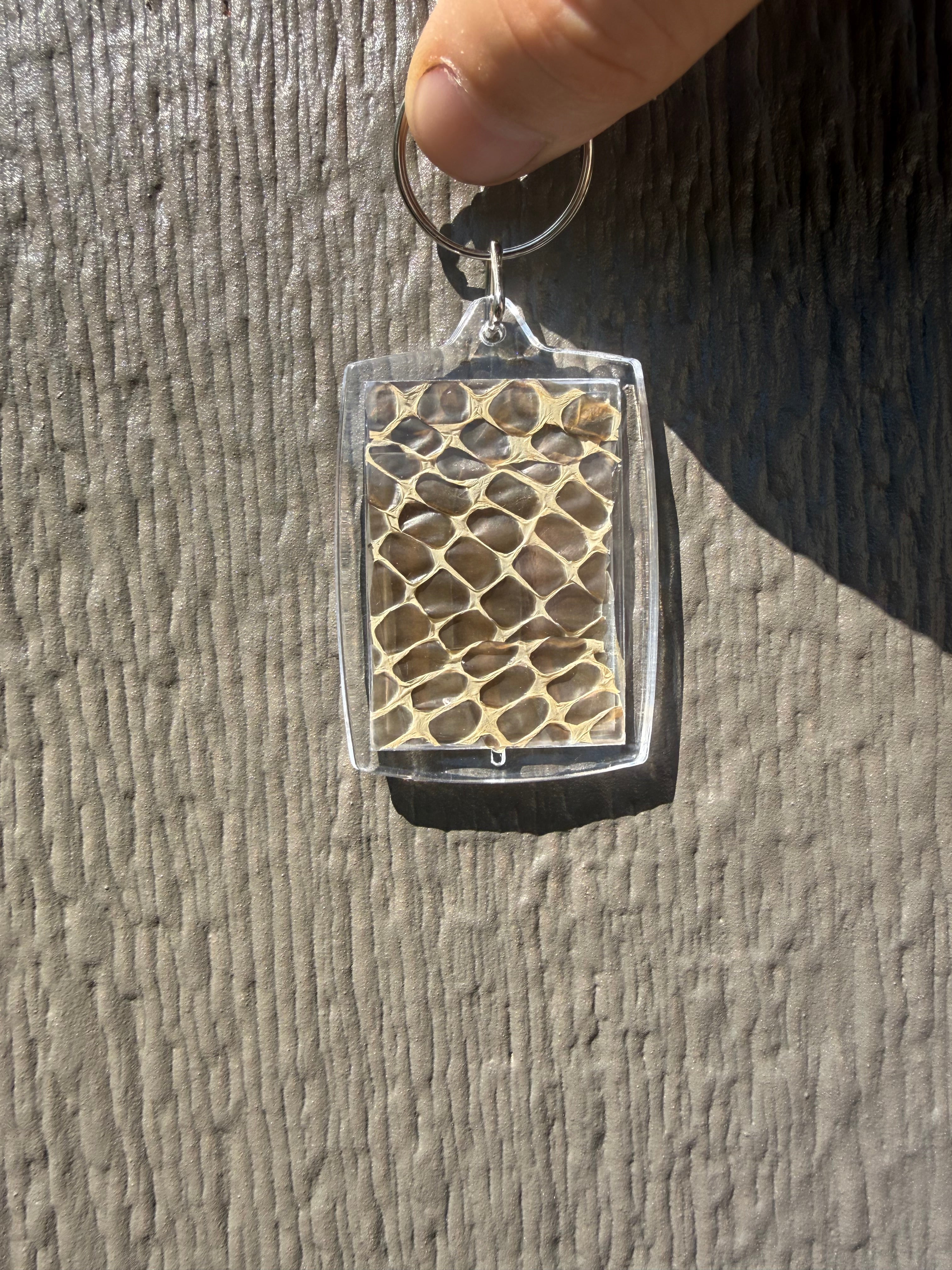 Snake Shed Keychain